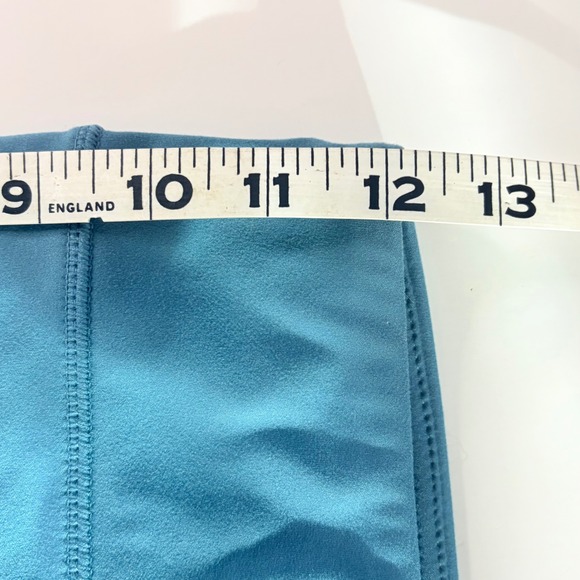 IAB MFG I Am Becoming Women Teal Athletic Compression Shorts Size 8 Medium Gym - Picture 7 of 7